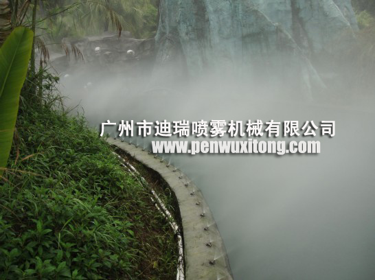 广州长隆丛林漂流雾森系统运行成功